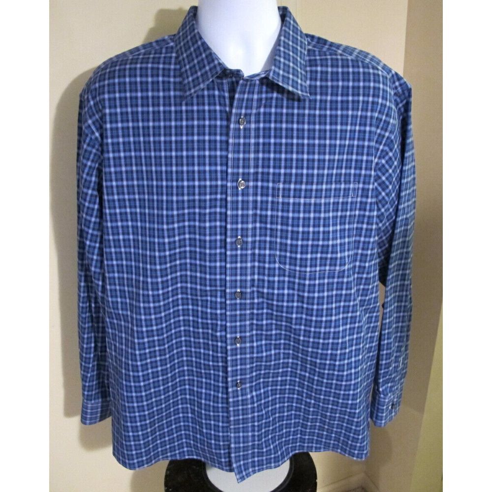 Men's Jos. A. Bank Traveler Long Sleeve‎ Button Down Cotton Shirt
